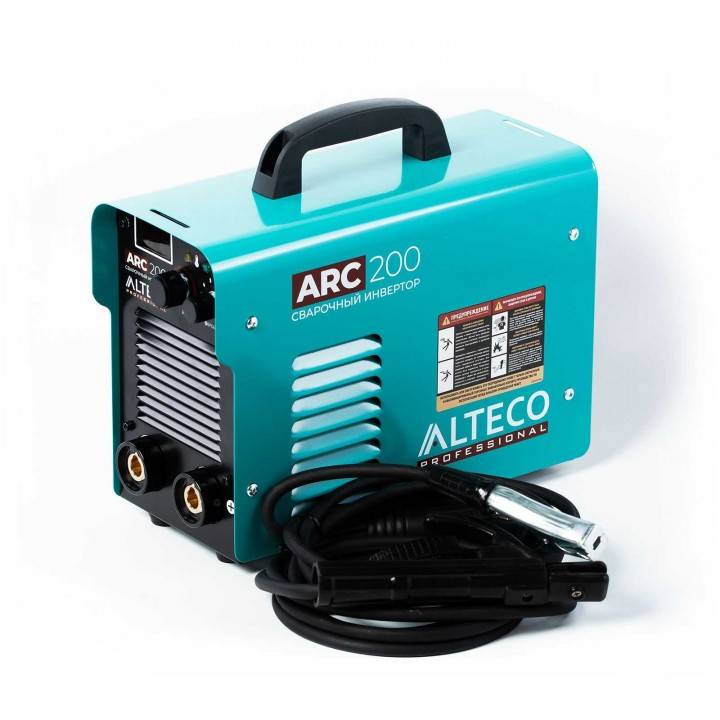 Сварочный аппарат Alteco ARC-200 Professional +дисплей